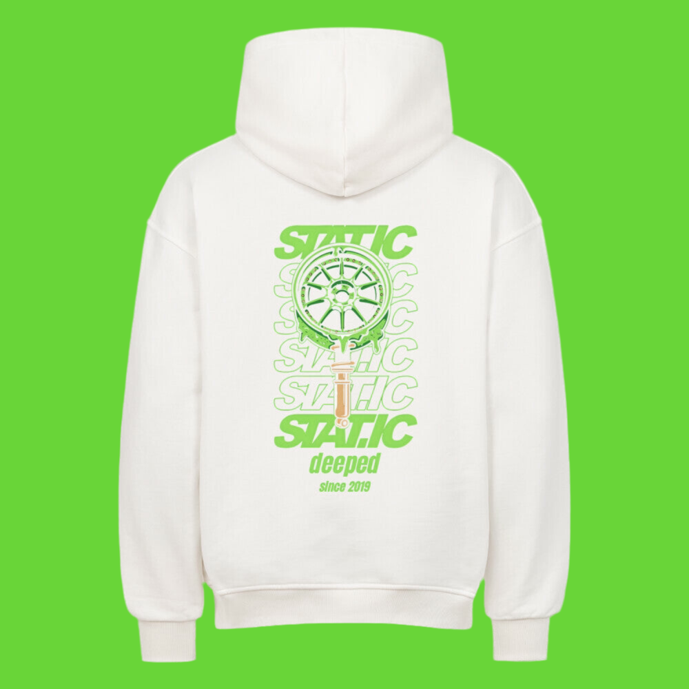 deeped Ice Green Hoodie