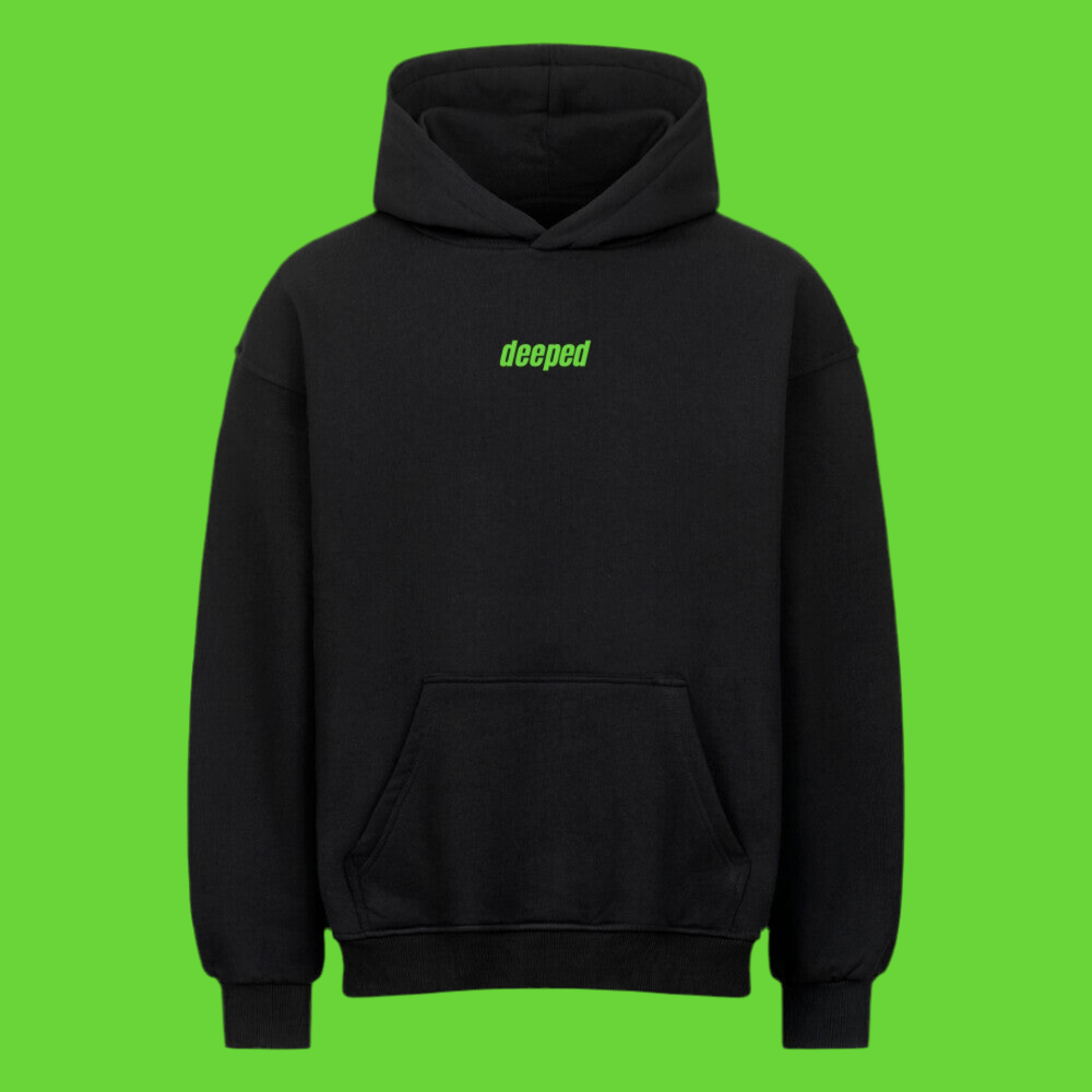 deeped Ice Green Hoodie