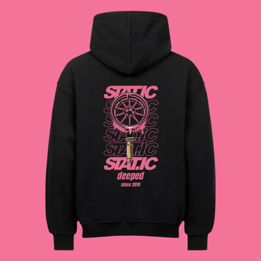 deeped Ice Pink Hoodie