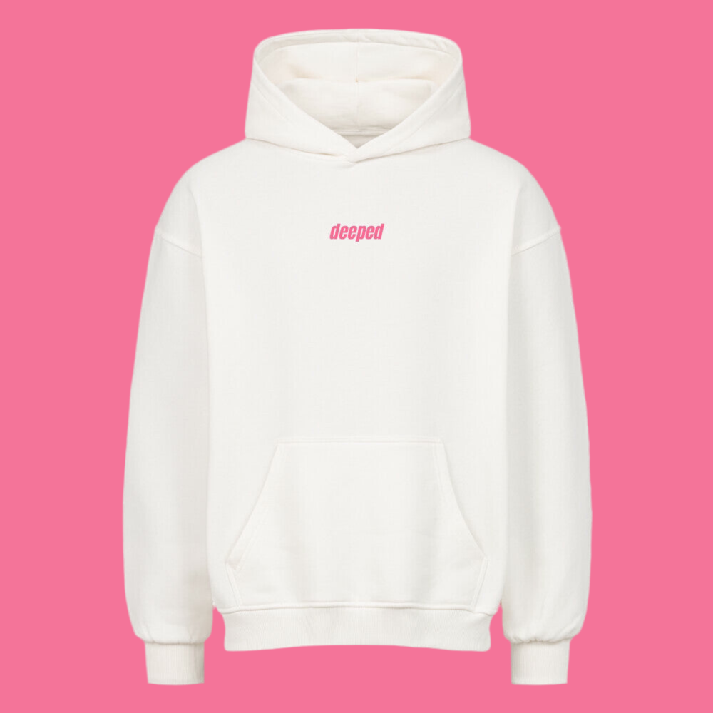 deeped Ice Pink Hoodie