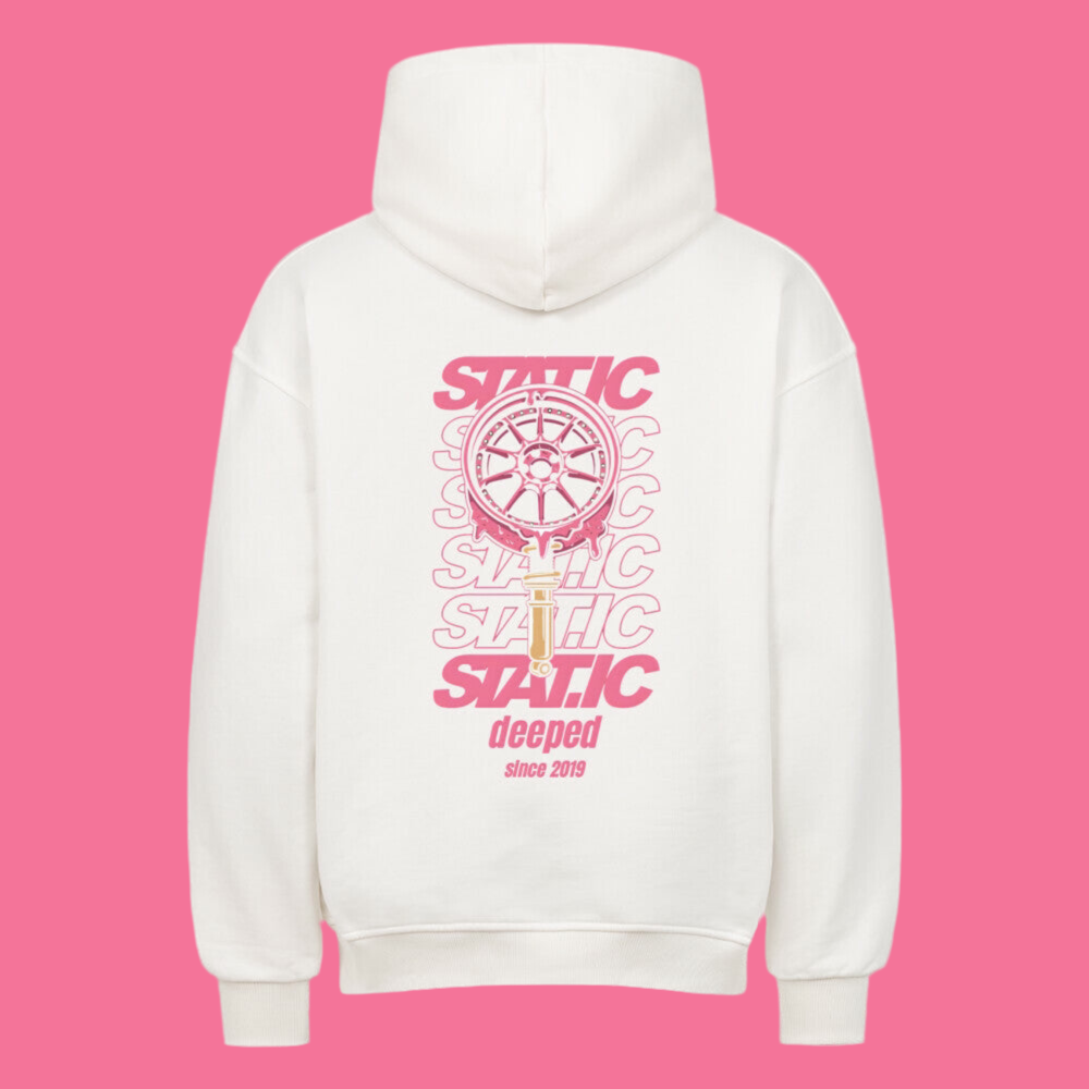 deeped Ice Pink Hoodie